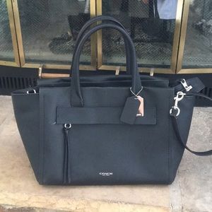 Black Coach Shoulder/Arm Purse